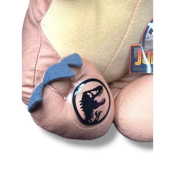 Jurassic World Camp Cretaceous T-Rex 18” Plush Toy Factory Large Dinosaur NEW - Picture 4 of 6